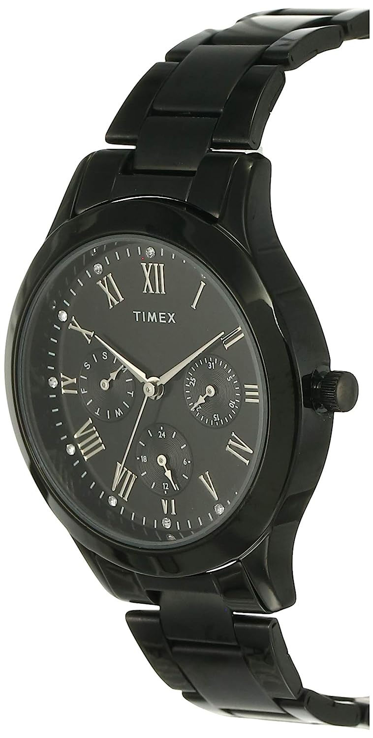 Thumbnail: Timex Fashion Black Dial Women Watch Tw000Q809