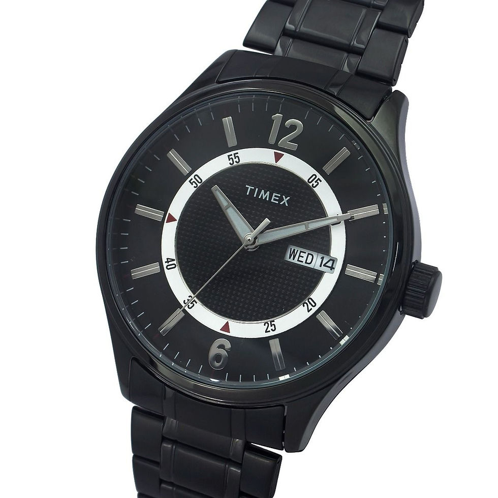 Thumbnail: TIMEX Analog Black Dial Boy's Watch-TWEG19805