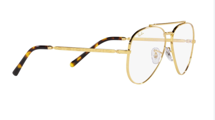 Thumbnail: Ray-Ban RB3625V  Golden Aviator Glasses