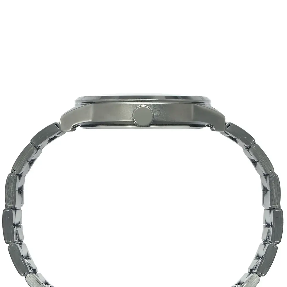 Thumbnail: Timex Fashion Men's Grey Dial Round Case Multifunction Function Watch -TWEG19904