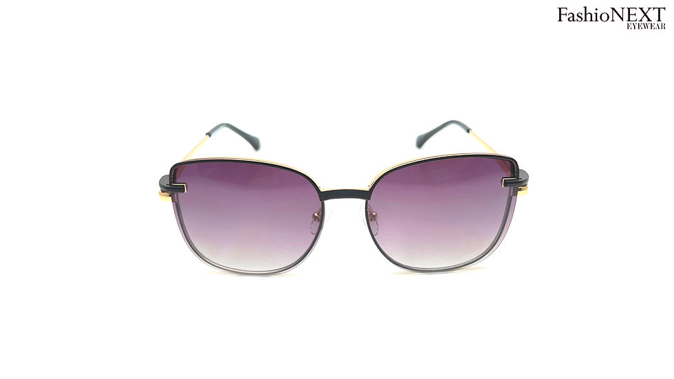 Thumbnail: FashioNEXT Attachment of  Spectacle + Sunglass In One Frame Golden