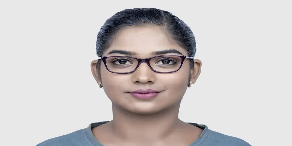 Thumbnail: Vogue Transparent Full Frame Butterfly Eyeglasses VO5010I
