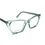 Thumbnail: FashioNext Spectacle  Trendy Green Cat Eye Transparent  FNNVS399