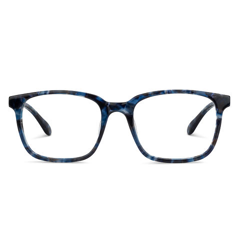 Thumbnail: Tommy Hilfiger Blue Tortoise Full Rim Square TH1010 Eye Frame