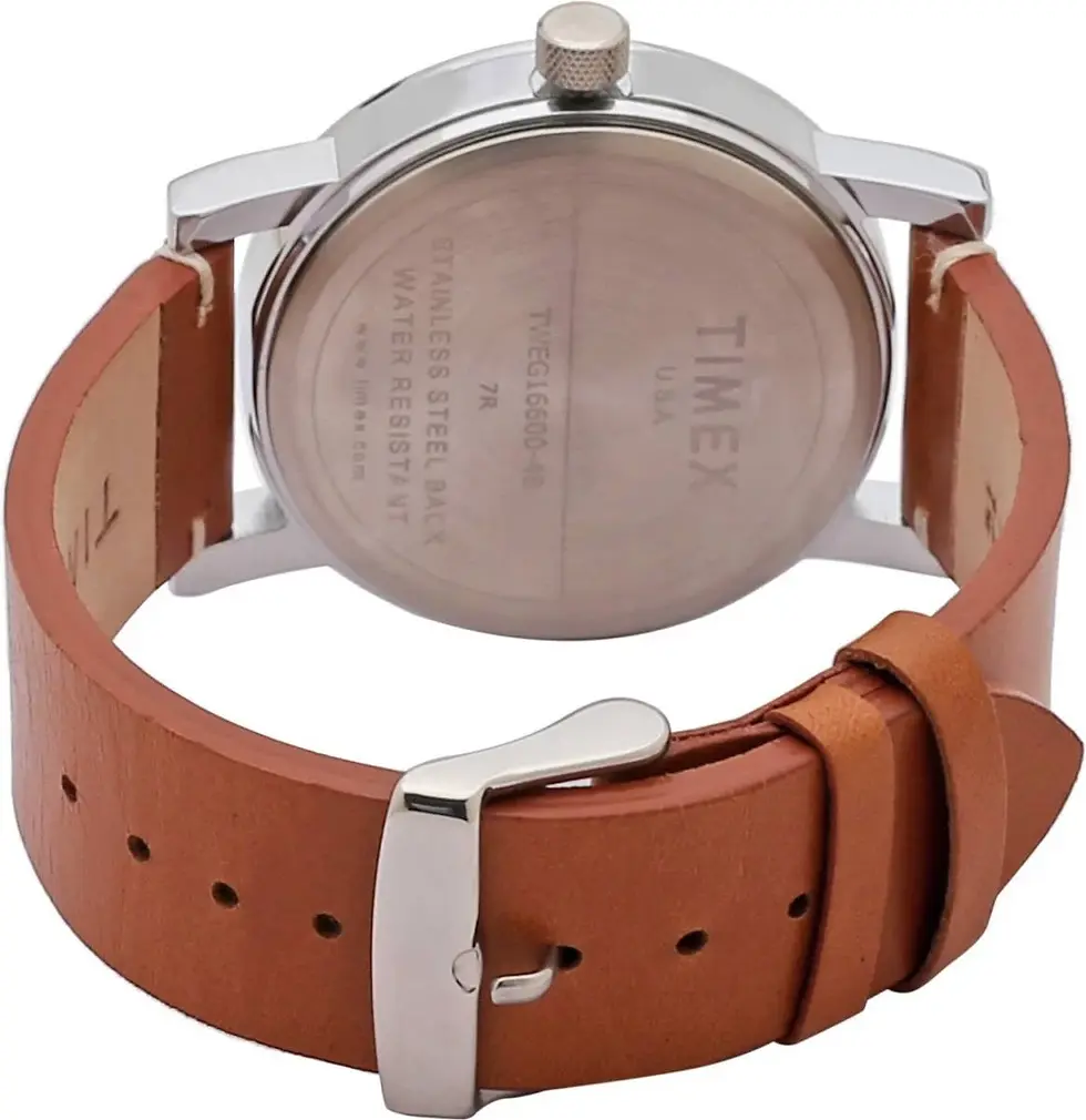 Thumbnail: Timex Analog Silver Dial Men's Watch-TWEG16600