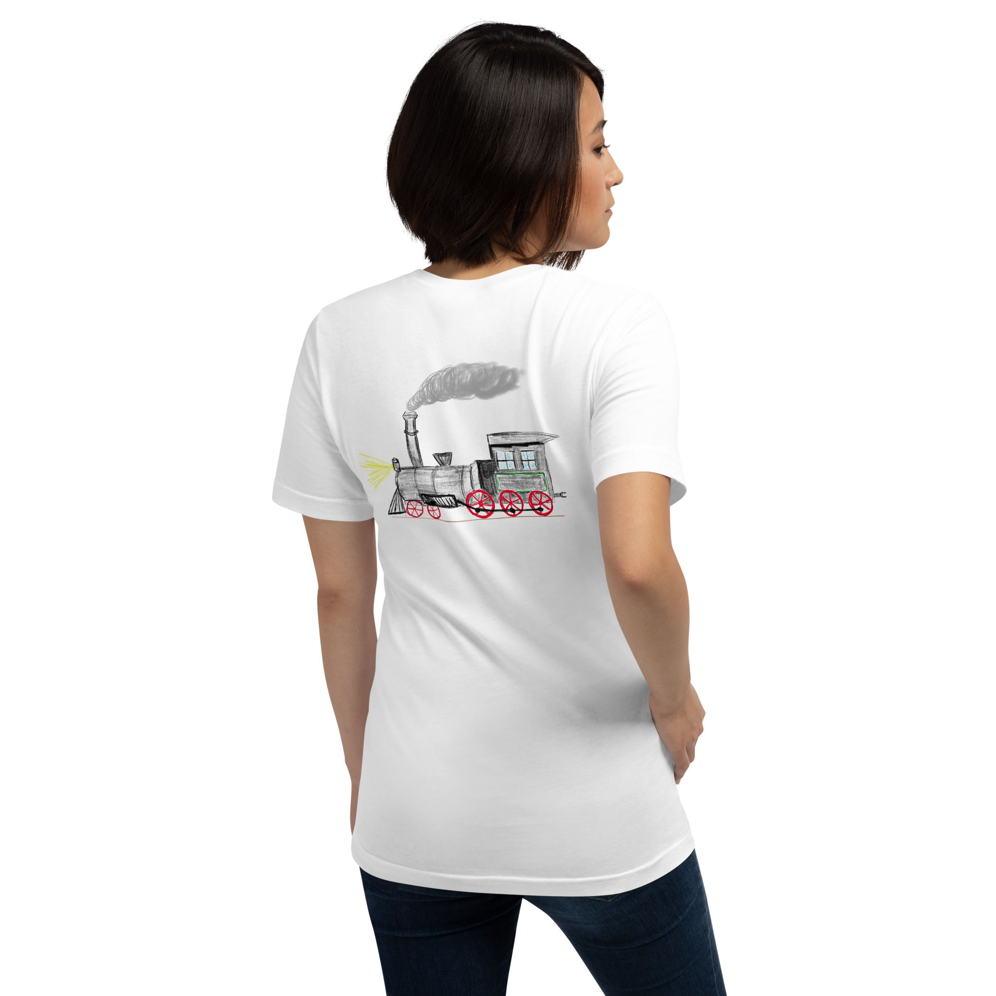 ChuChu backprint light cotton Shirt