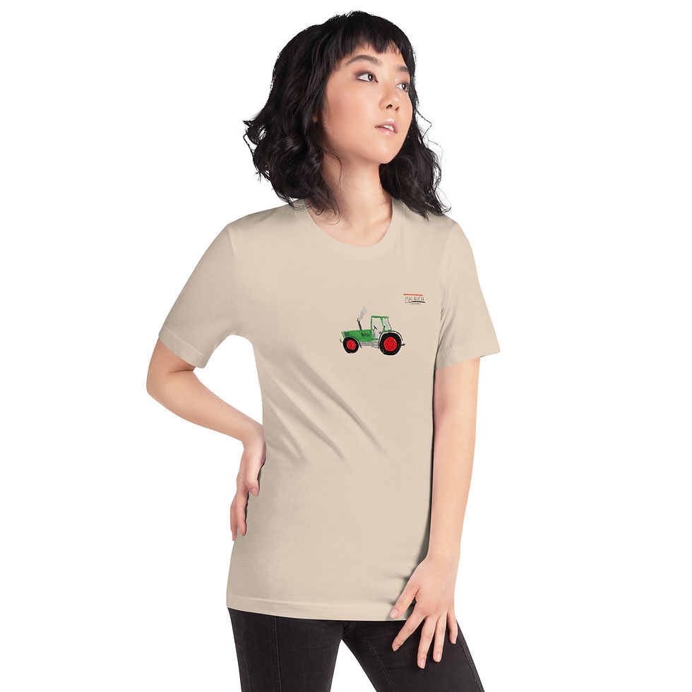 Miniaturbild: Traktorfahrer big front light cotton Shirt