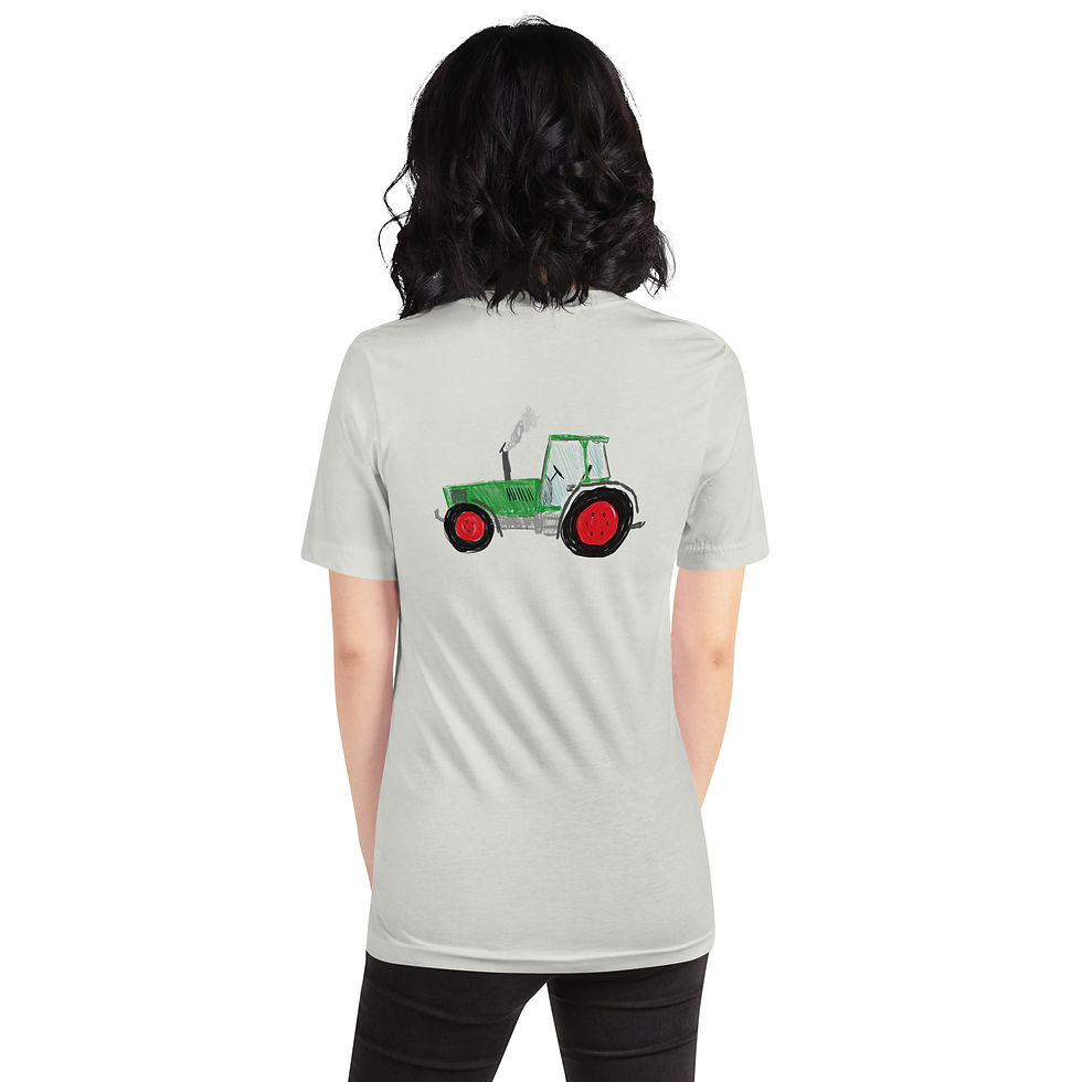 Miniaturbild: Traktorfahrer backprint light cotton Shirt