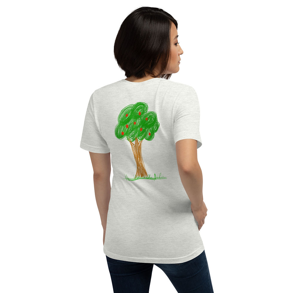Miniaturbild: Baumtraum backprint light cotton Shirt