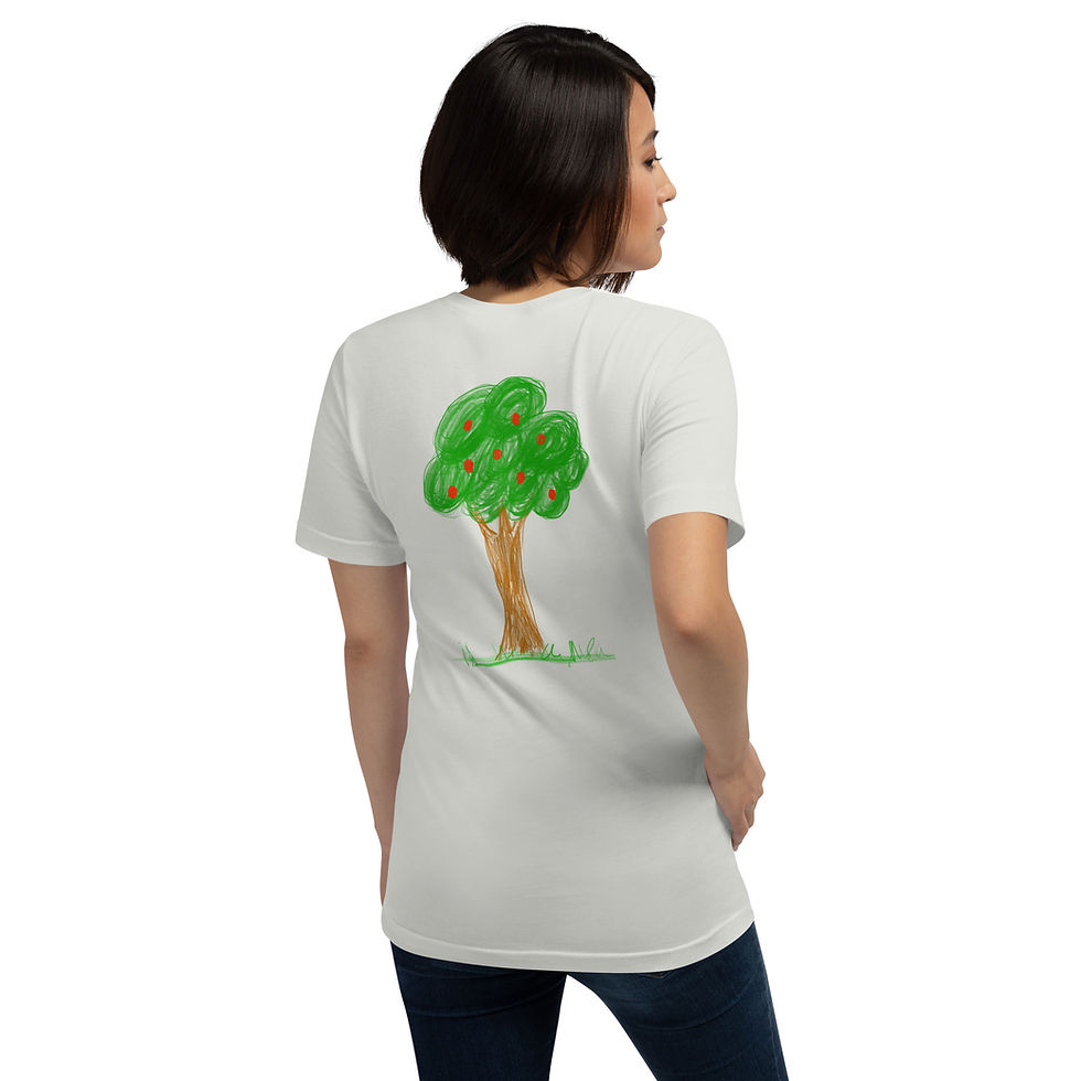 Miniaturbild: Baumtraum backprint light cotton Shirt