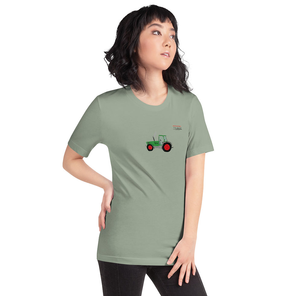 Miniaturbild: Traktorfahrer big front light cotton Shirt