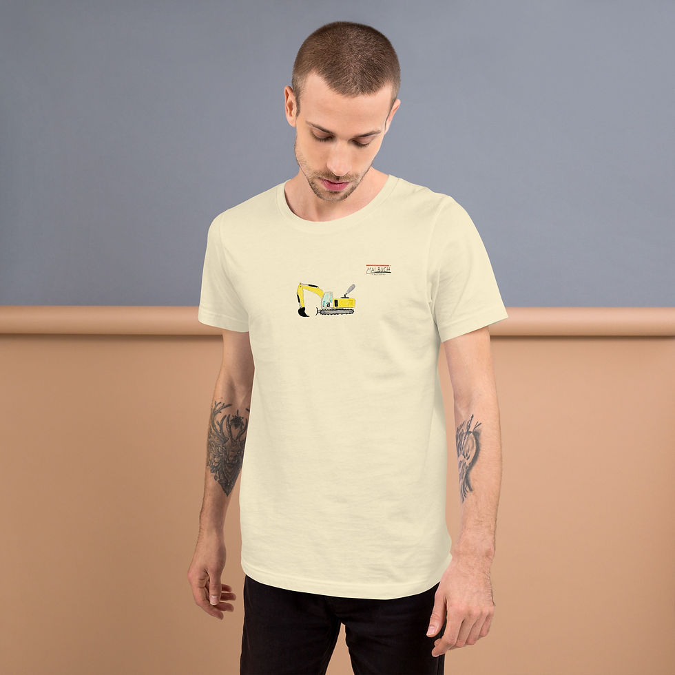 Miniaturbild: Baggerliebe big front luftiges Shirt