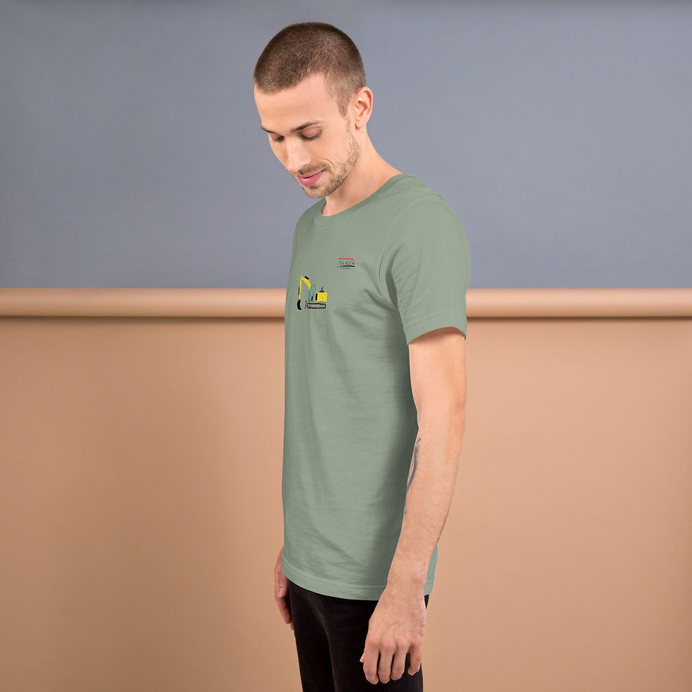 Miniaturbild: Baggerliebe big front luftiges Shirt
