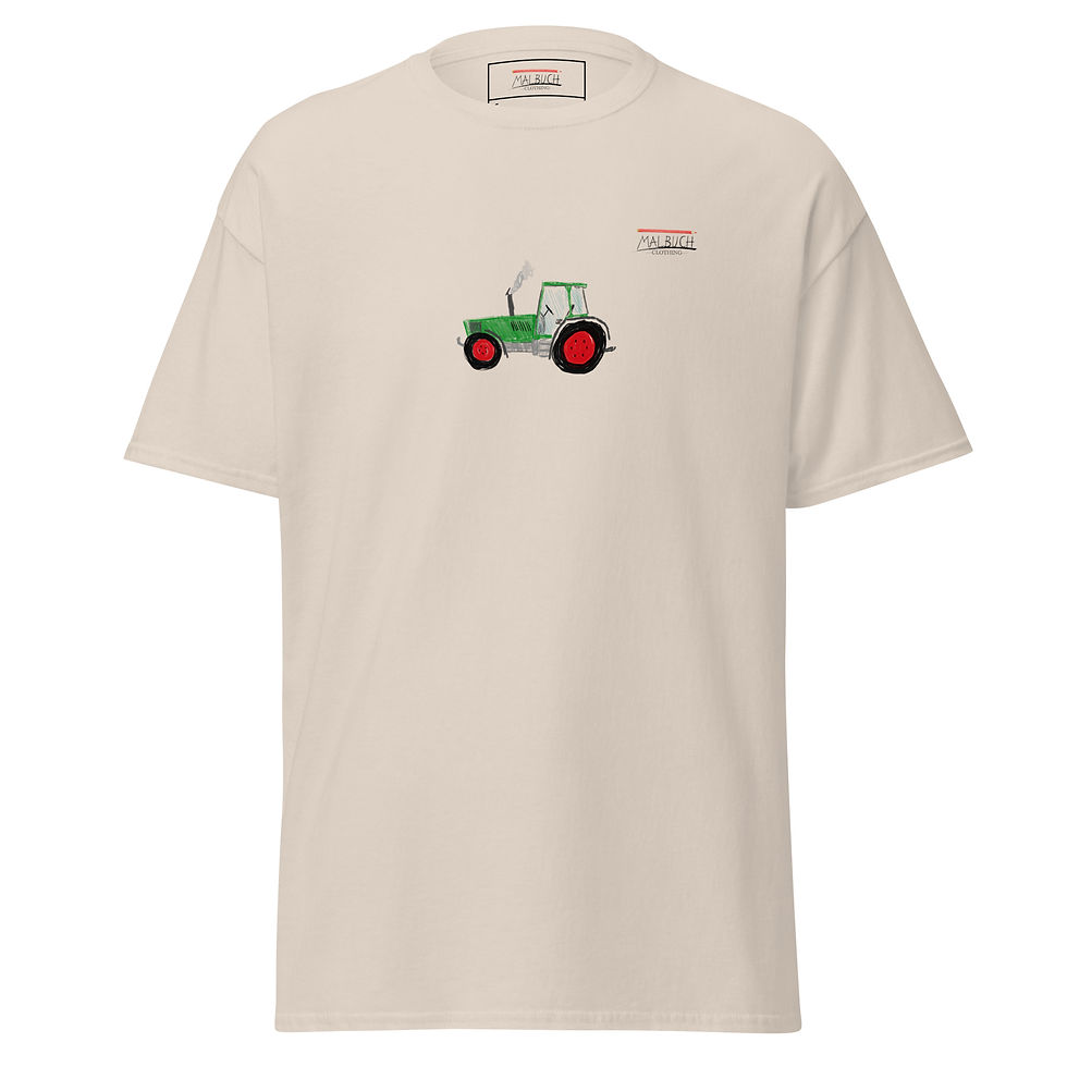 Miniaturbild: Traktorfahrer big front heavy cotton Shirt