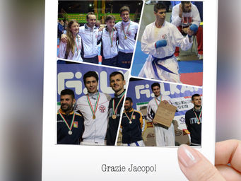 Jacopo Catastini campione italiano karate