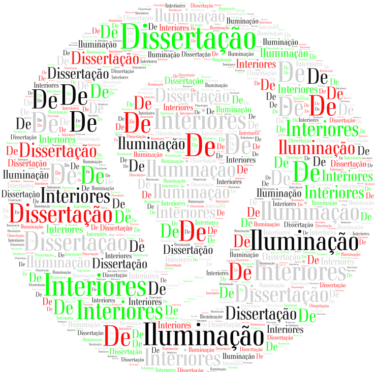 Venda de TCC - dissertação em Iluminação de Interiores