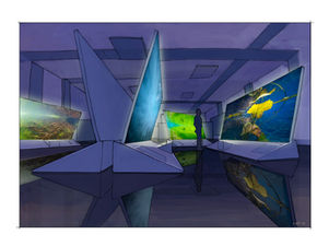 Aquatis - Salle d'exposition