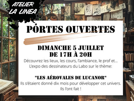Portes Ouvertes Atelier la Linea