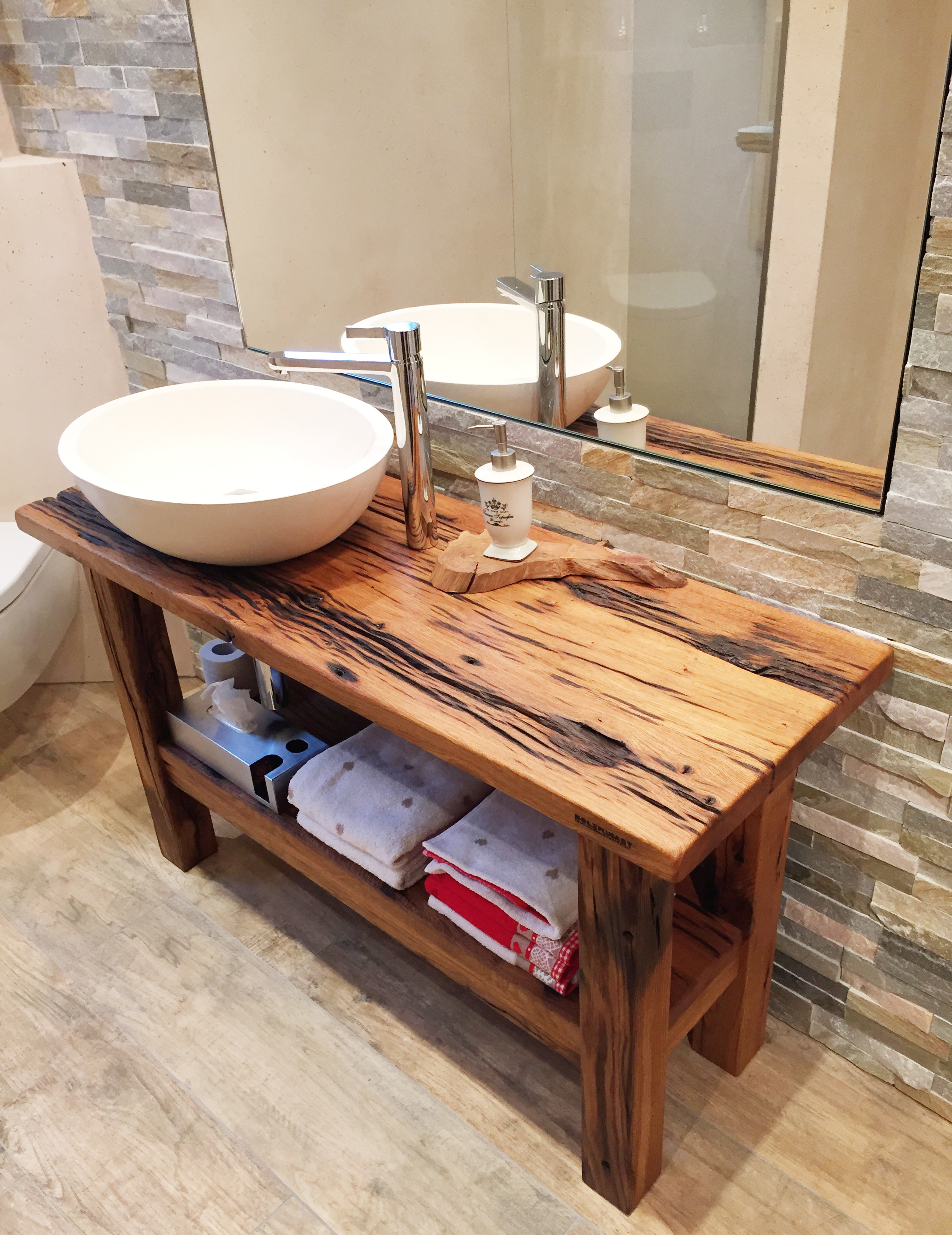 Waschtisch Altes Holz