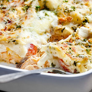 Fresh Salmon Lasagna