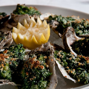 Oysters Rockefeller