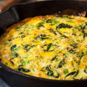 Spinach And Feta Frittata