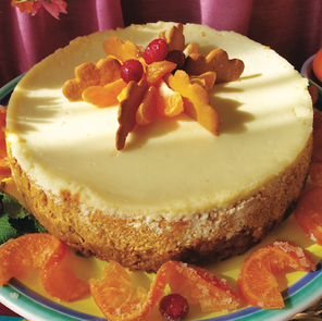 Illinois Pumpkin-Ginger Cheesecake