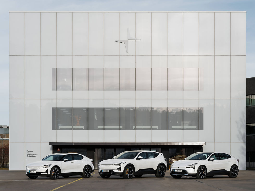 Polestar's current portfolio: 2, 3, and 4 (image: Polestar)