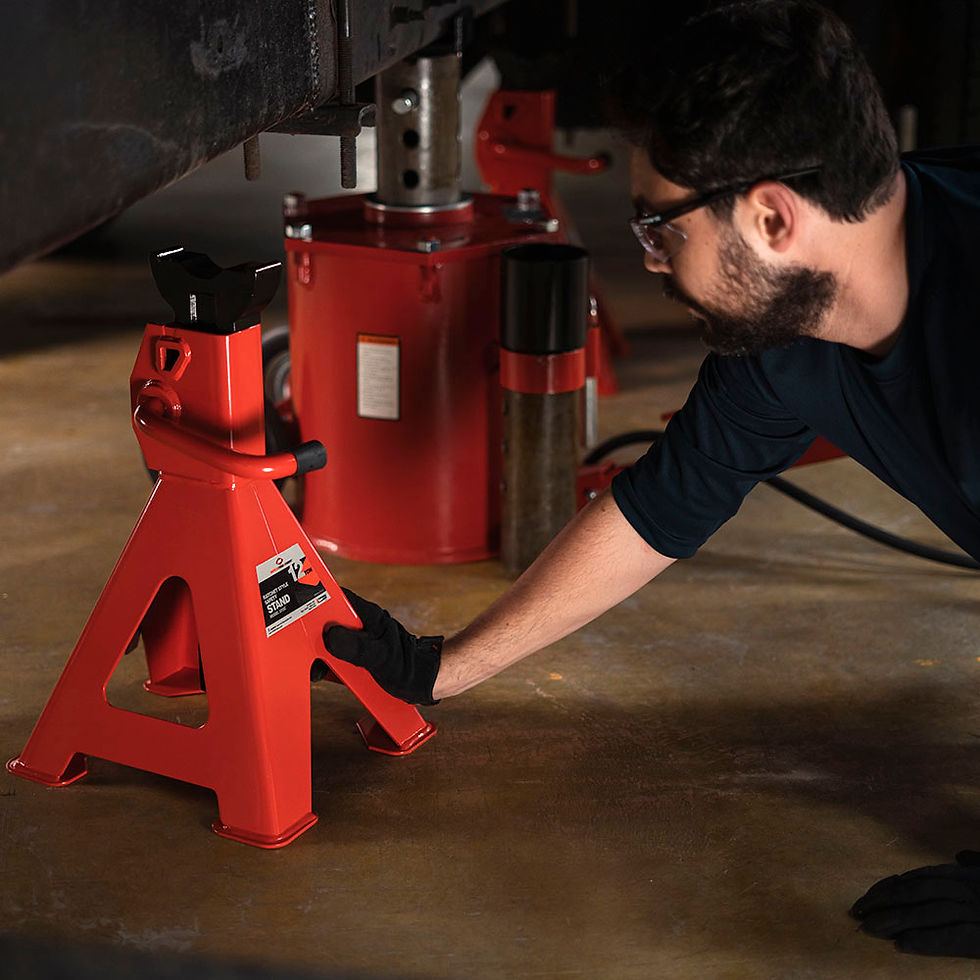 Thumbnail: 12 TON RATCHET STYLE SAFETY STANDS