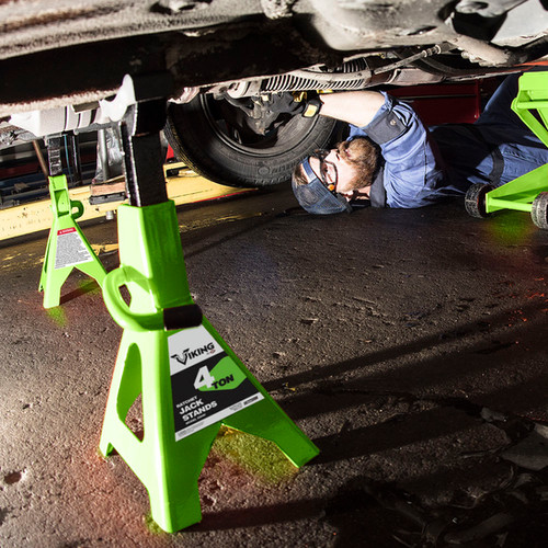VIKING 4 TON RATCHETING JACK STANDS SET | AFF Jaxx