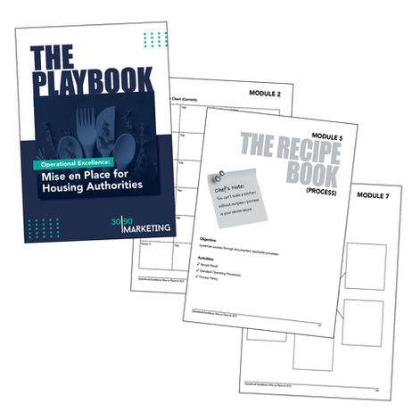 strategic planning, housing authorities, workbook design, graphic design