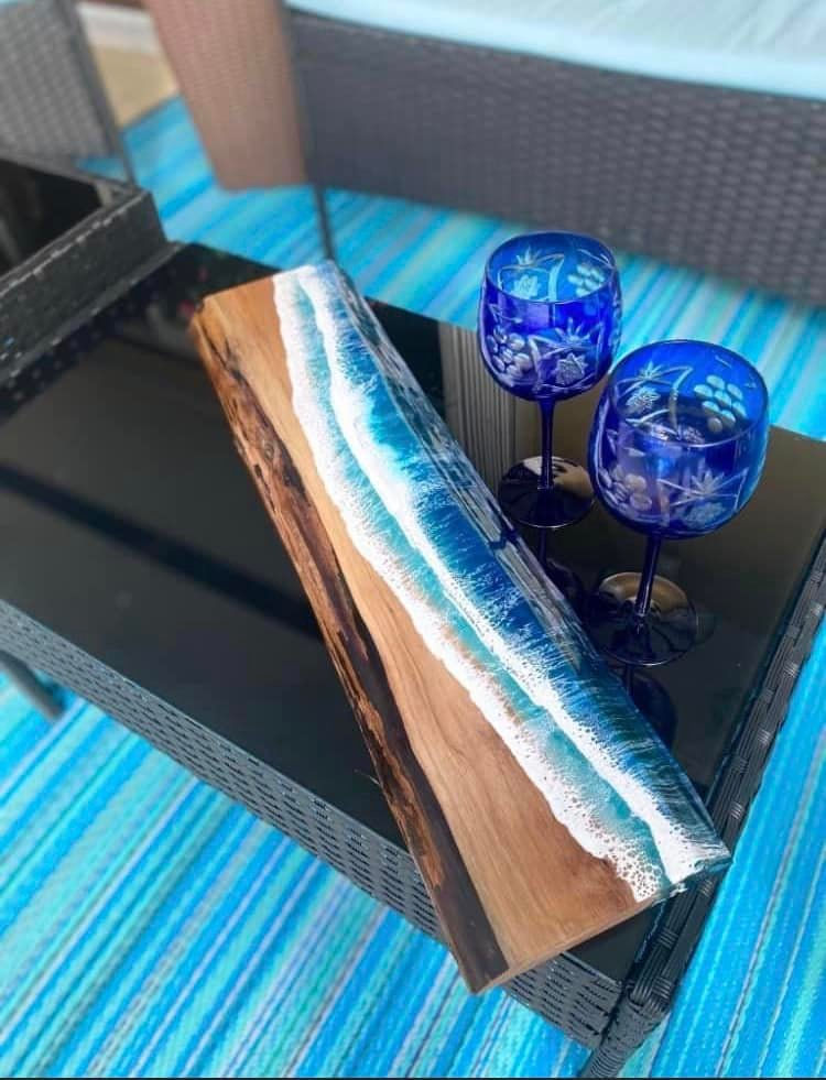 Thumbnail: Live edge slab Charcuterie board 24 inches