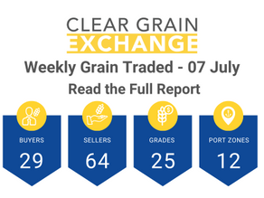 Weekly Grain Traded CGX - 07 June
