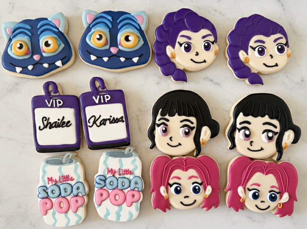 K Pop Demon Hunters Cookie Set