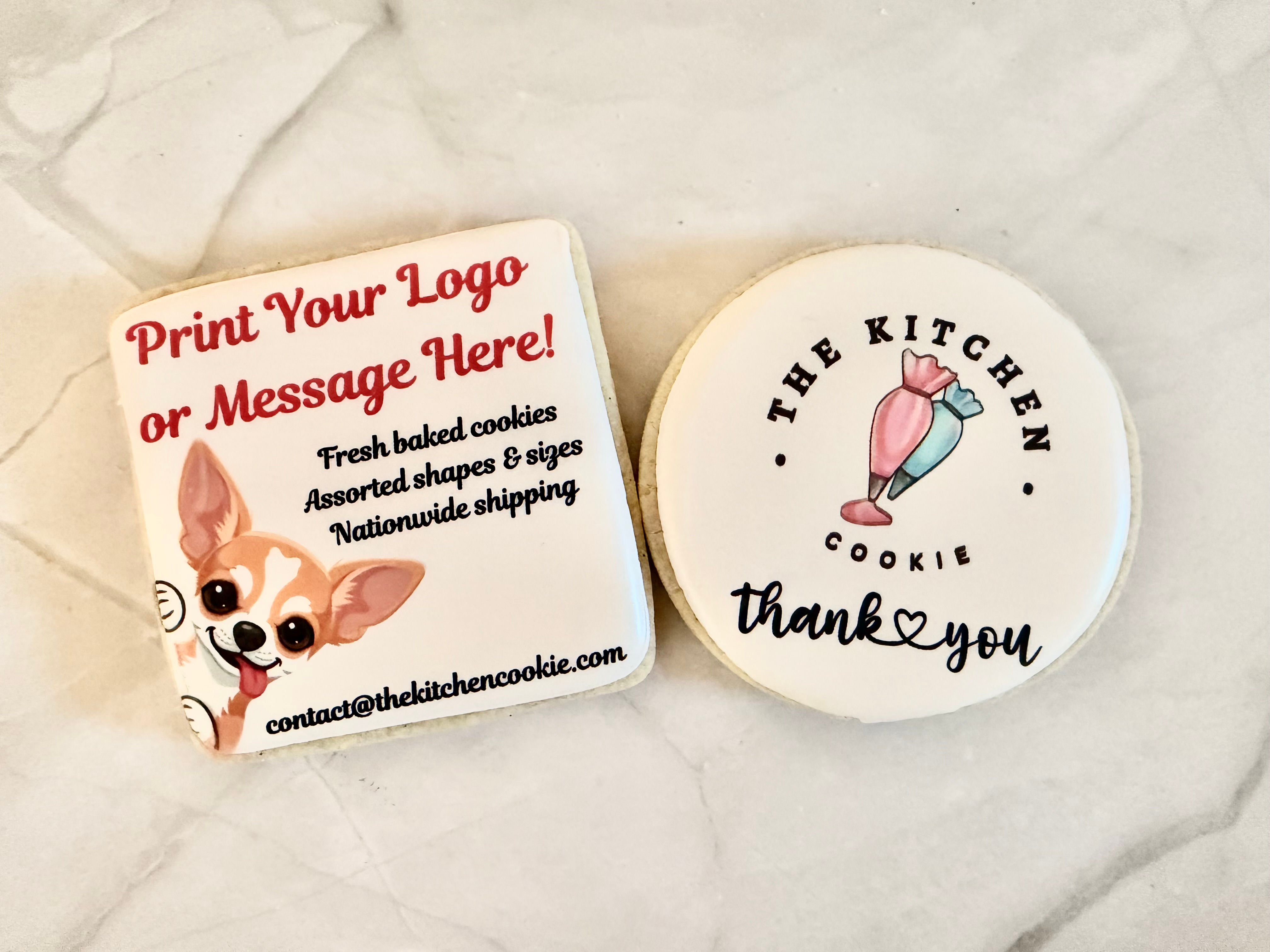 Custom Printed Cookies
