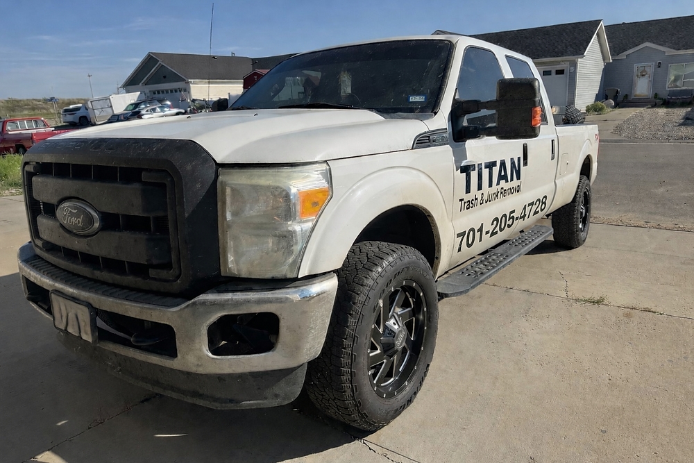Titan Trash & Junk Removal Vehicle