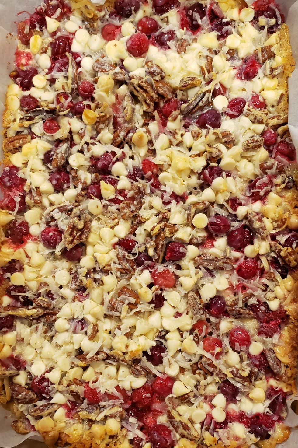 Cranberry Magic Bars