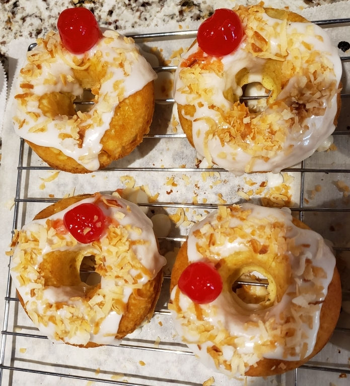 Piña Colada Donuts