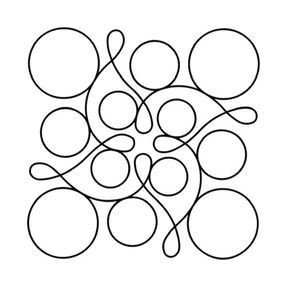 Circles Quilting Block by OESD 