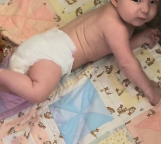 Sold custom baby from animal pastels - crib size - 48"x64"