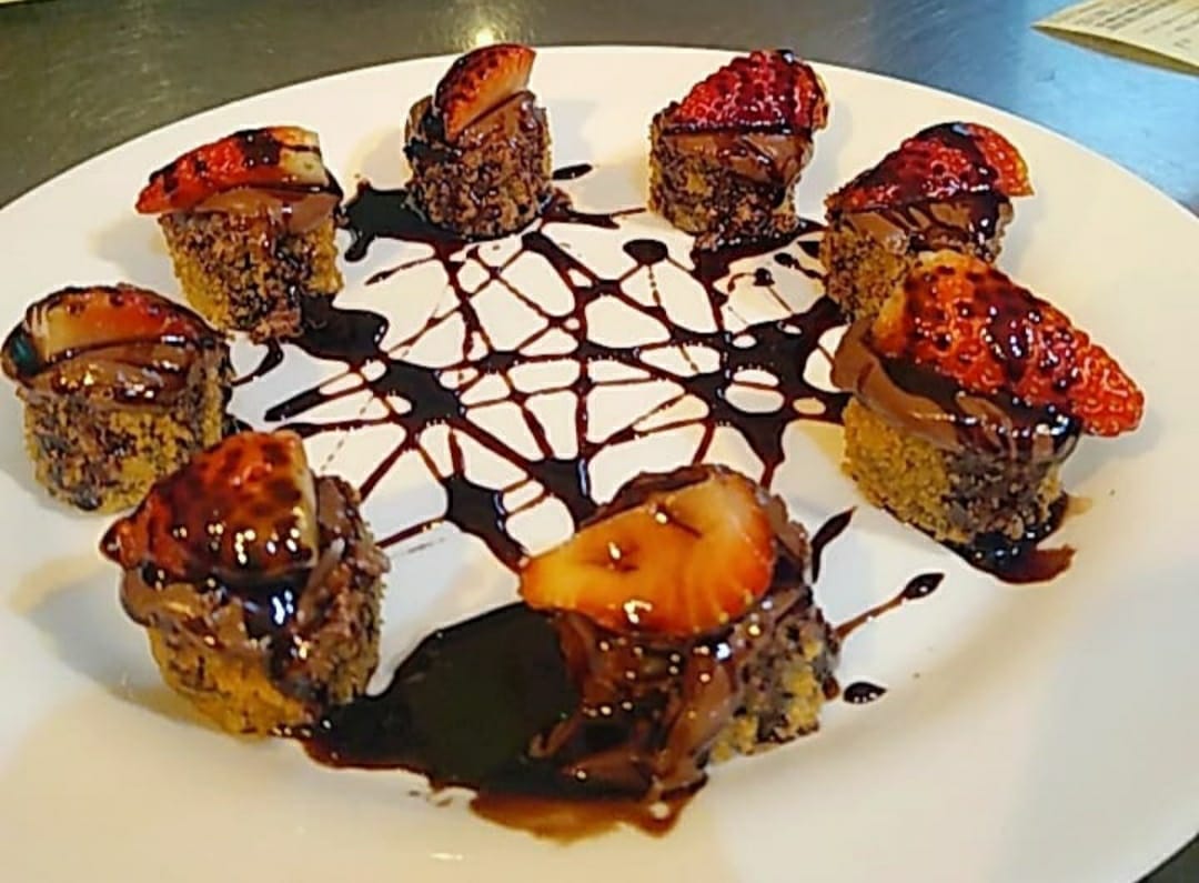 Arranged Food and Objects