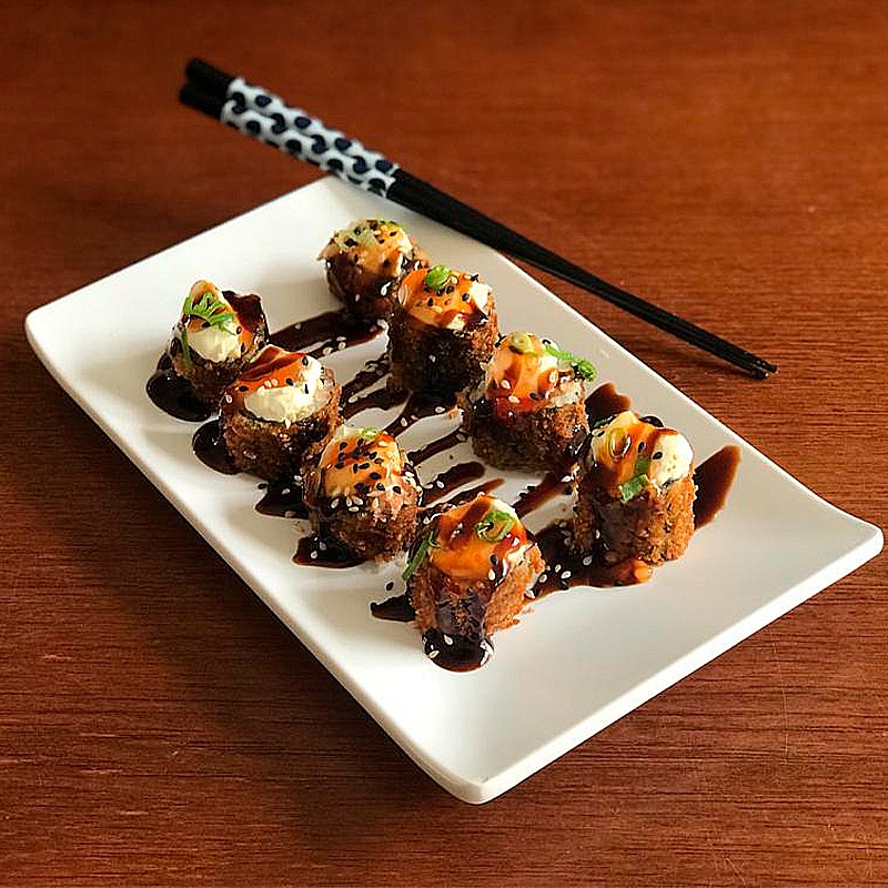 Arranged Food and Objects