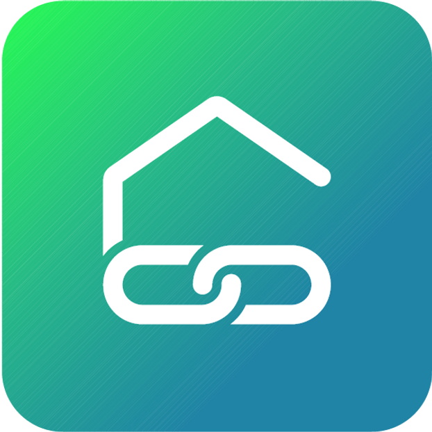 NestLink logo in green gradient. Our main logo colours, for now, until the boss changes his mind again. We'll see.