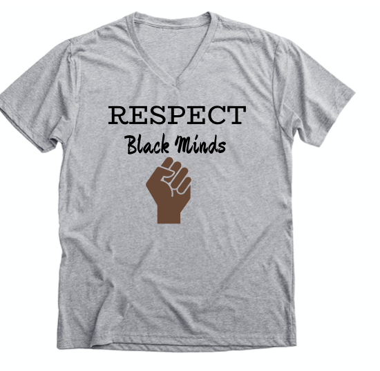 Thumbnail: Respect Black Minds Unisex V-Neck