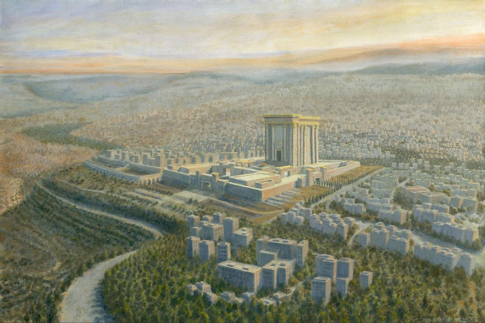 בהר ה' יראה; שמן על קנבס B'har Hashem Yera'eh; oil on canvas; 120 x 80 cm