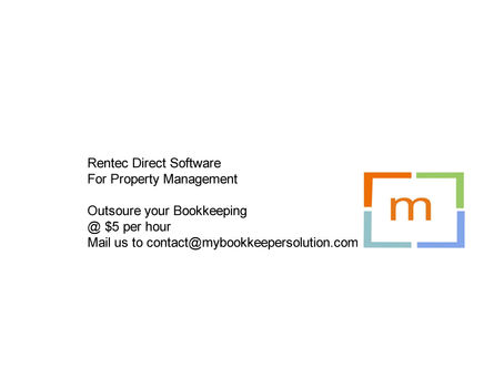 Rentec Accounting Software A brief.