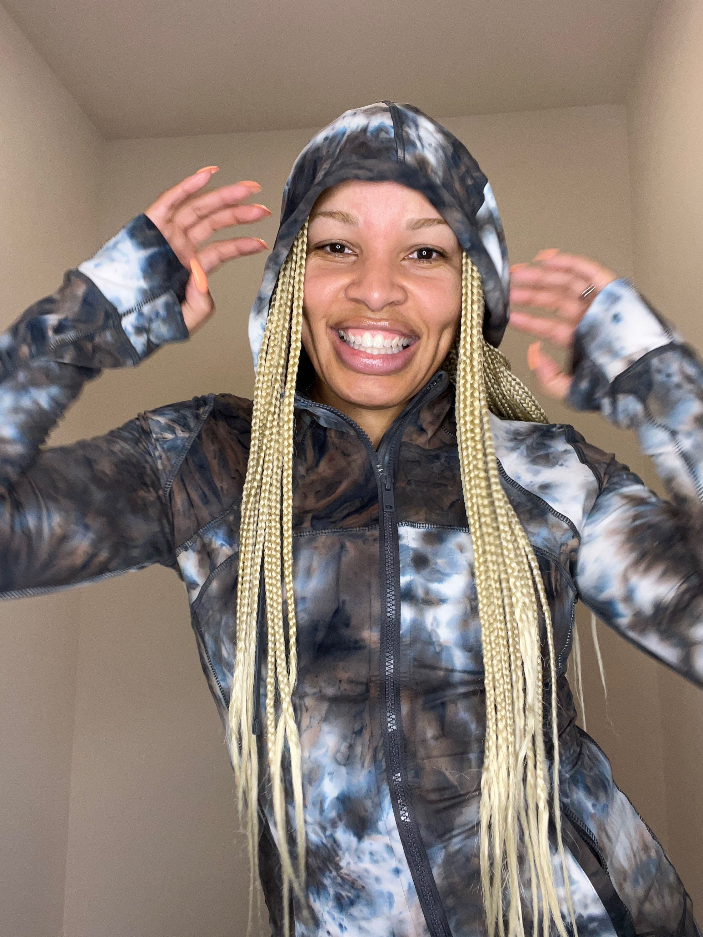 Full Zip Jacket--Tie-Dye