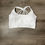 Thumbnail: Strappy Back Sports Bras—White