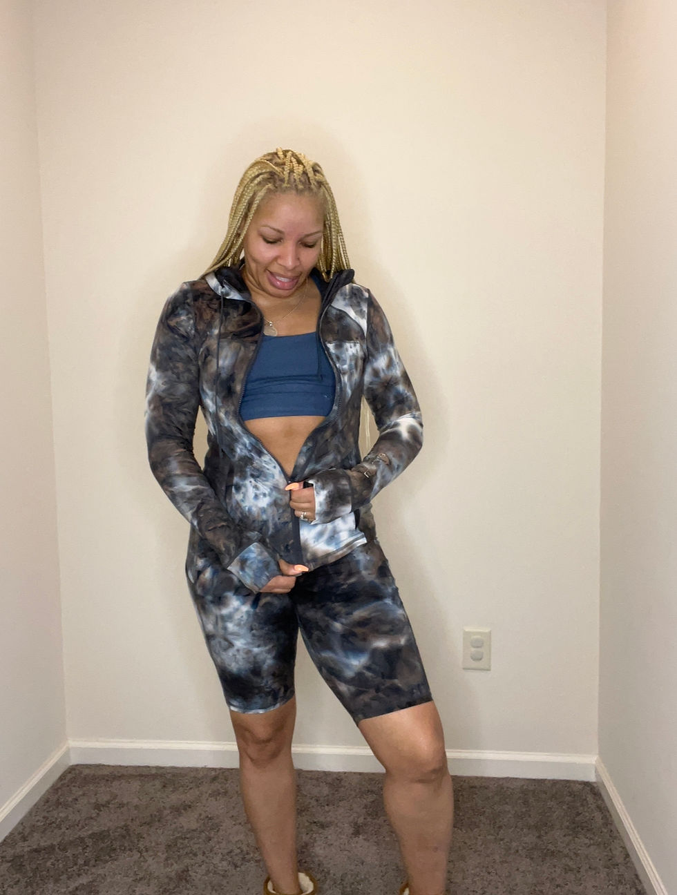 Thumbnail: Full Zip Jacket--Tie-Dye