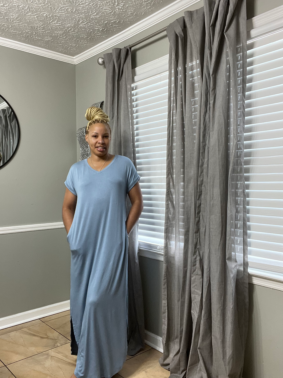 Thumbnail: V-Neck Maxi Dress